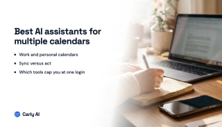 11 Best AI Assistants for Multiple Calendars (2026)