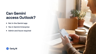 Can Gemini Access Outlook? Yes, But Not in the App