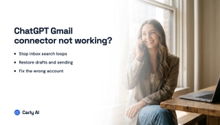 ChatGPT Gmail Connector Not Creating Drafts or Sending?