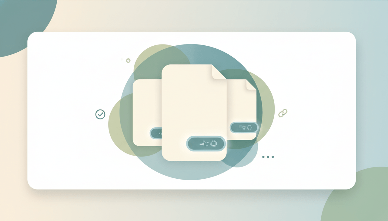 A Word document page with a soft page-number badge in the footer corner