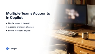 How to Connect Multiple Teams Accounts to Copilot