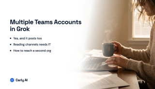 How to Connect Multiple Teams Accounts to Grok