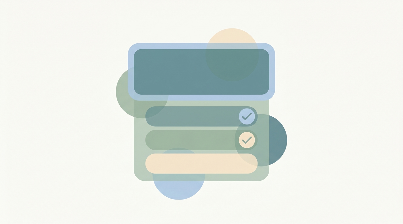 A Todoist parent task expanded to show a short list of indented subtasks beneath it