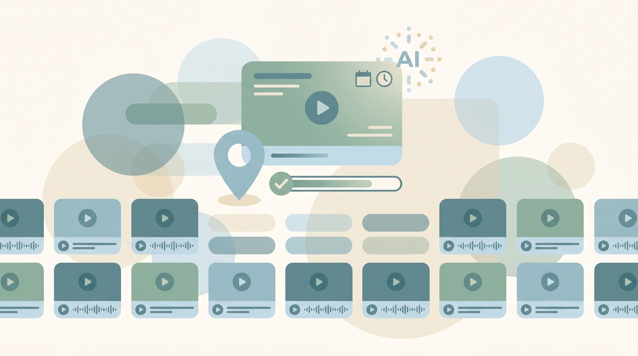 A pin icon fixing one video tile in place among a grid of meeting tiles, representing pinning someone on Zoom