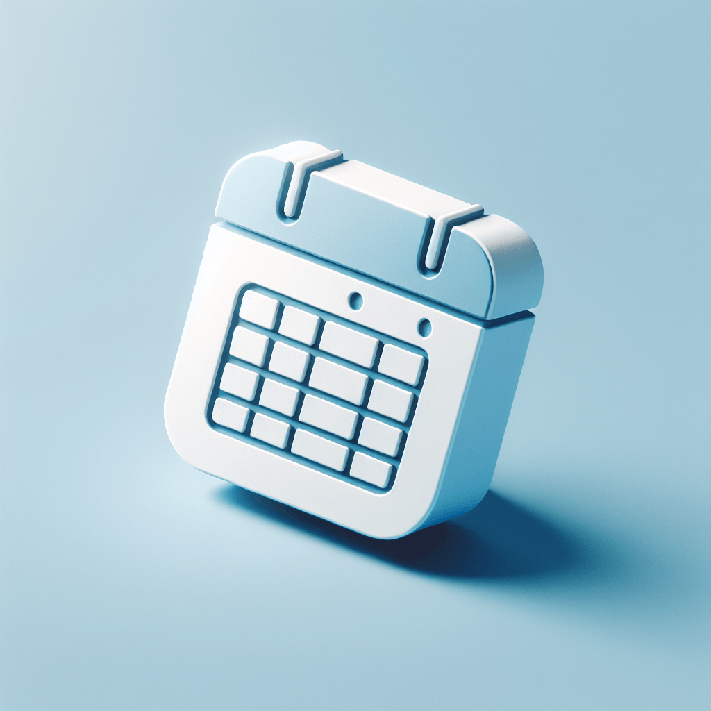 Illustration of a Google Calendar with a share link icon connecting to teammate avatars receiving access permissions