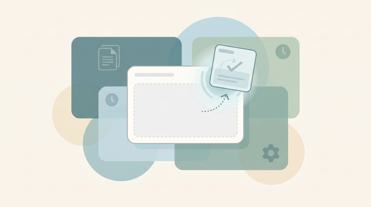 A Todoist project being populated instantly from a reusable template card