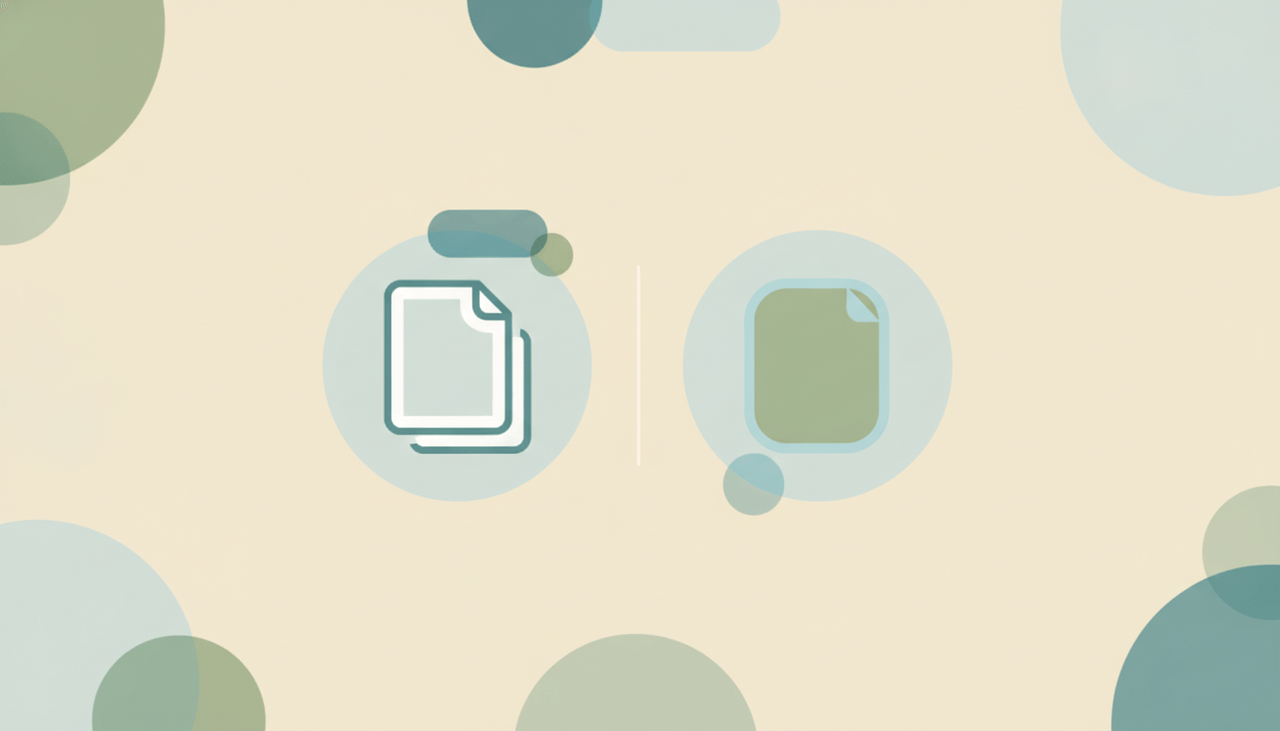 A Notion icon and an Evernote icon side by side, representing a comparison between the two note-taking apps