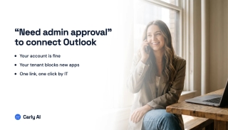 Need Admin Approval to Connect Outlook? Here's the Fix