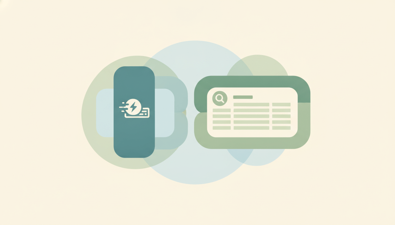 A Superhuman icon and a Gmail icon side by side, representing a comparison between the two email apps