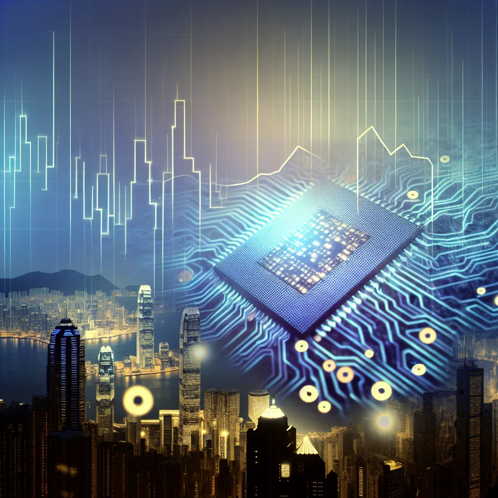 AI news collage featuring Biren chip imagery and Hong Kong skyline marking a historic AI chip IPO