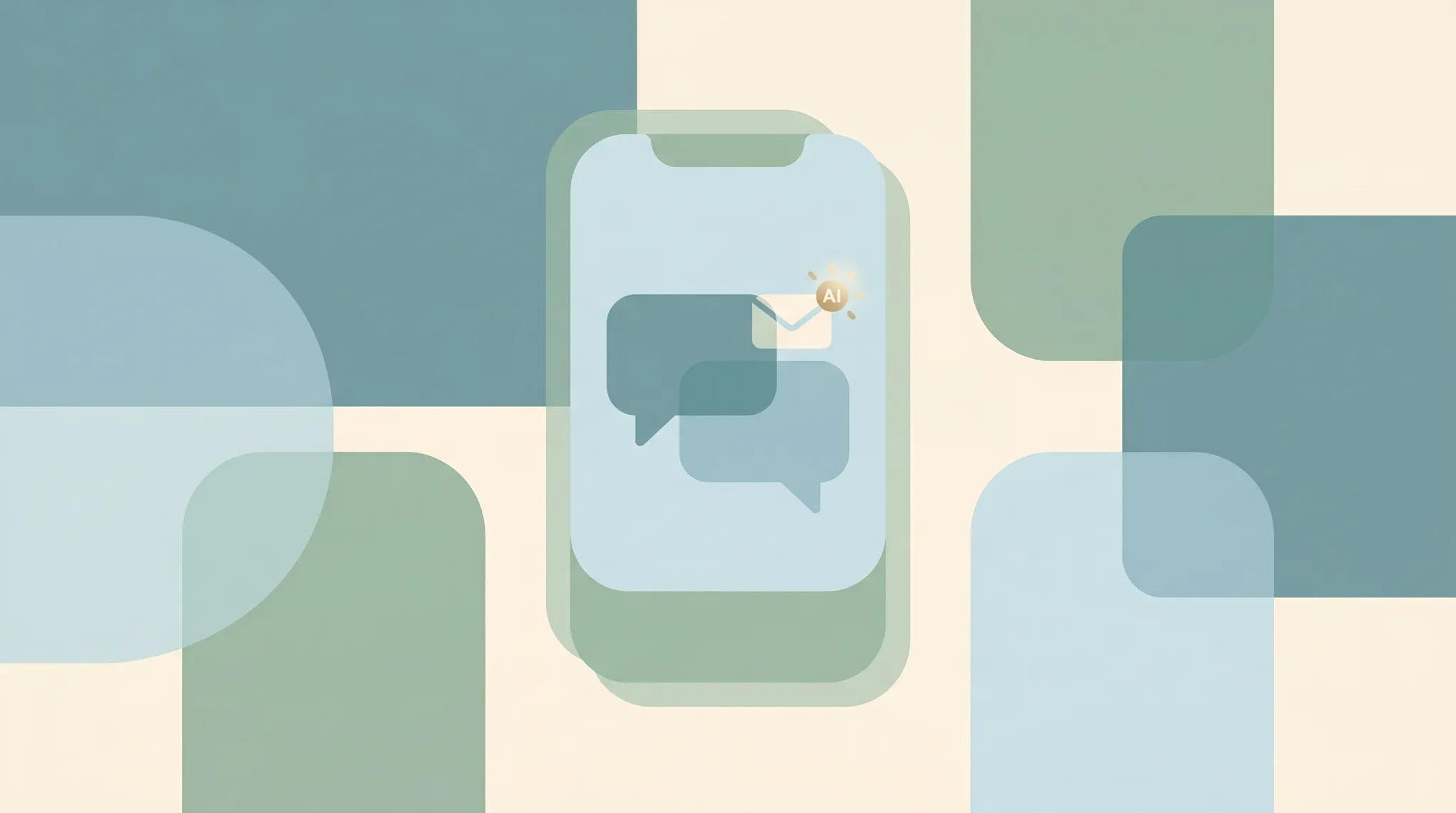 AI personal assistant icons on an iPhone home screen representing Skye AI alternatives