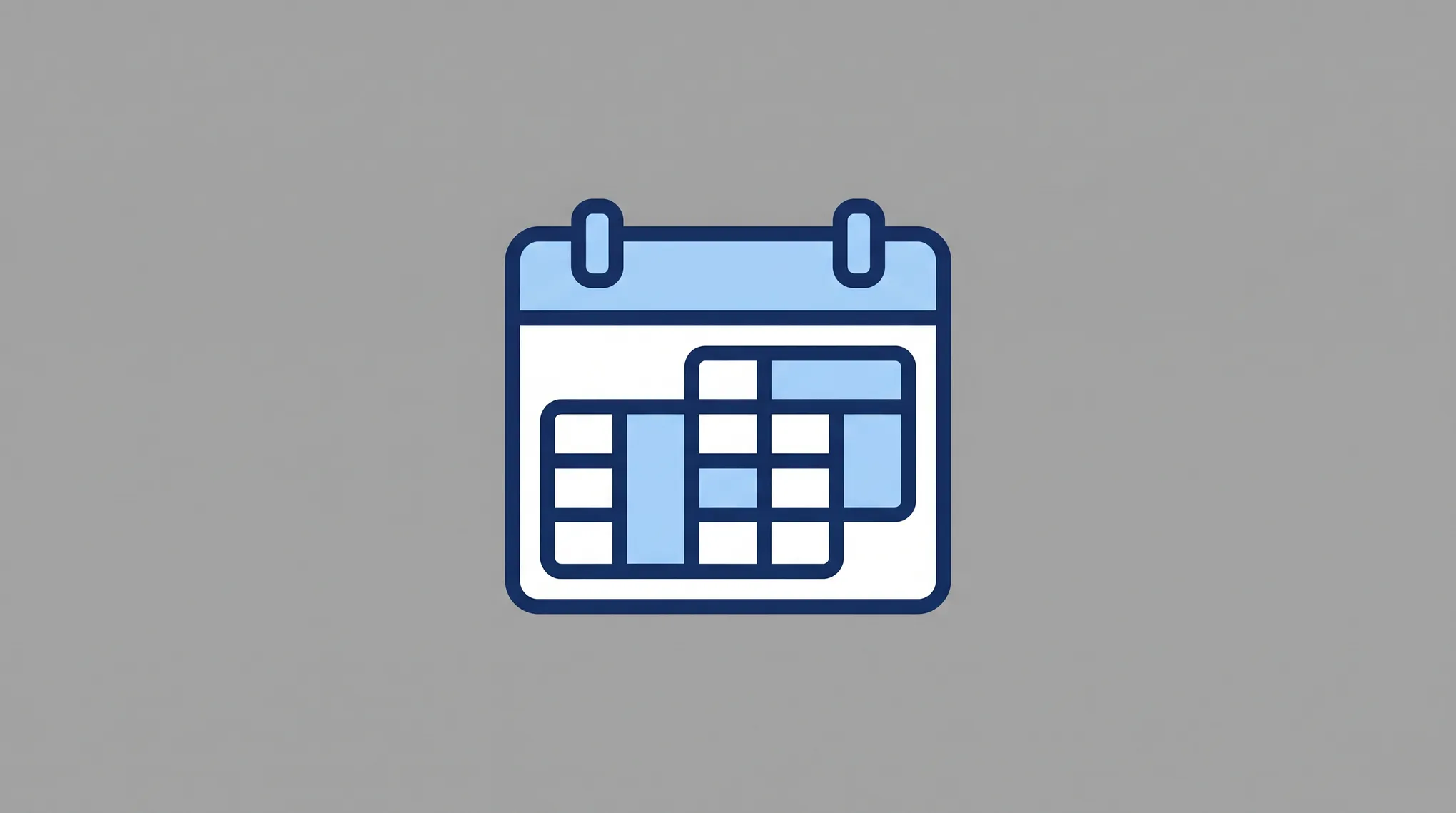 Calendar grid with colorful time blocks and an AI assistant icon dragging focus sessions into deep-work slots