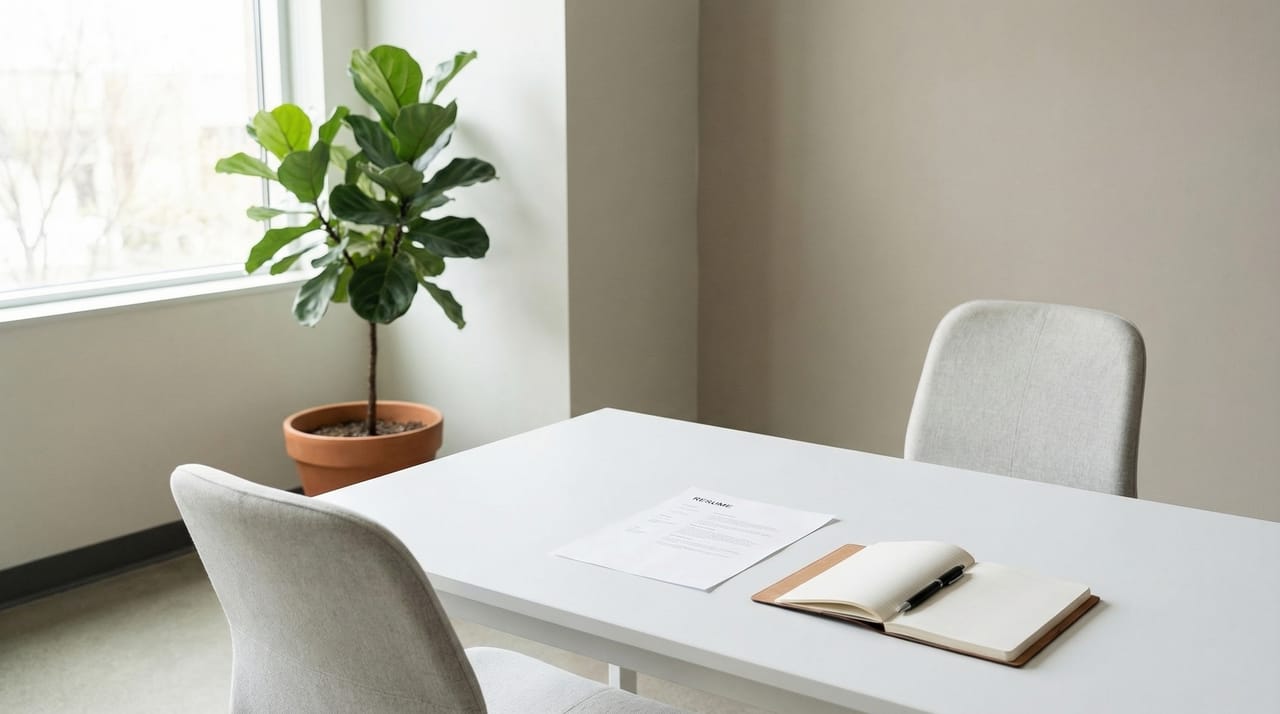 Recruiter calendar packed with candidate interviews and client check-ins serving as visible proof of recruiting work
