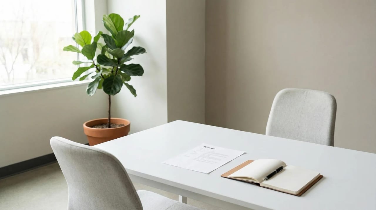 Recruiter calendar packed with candidate interviews and client check-ins serving as visible proof of recruiting work