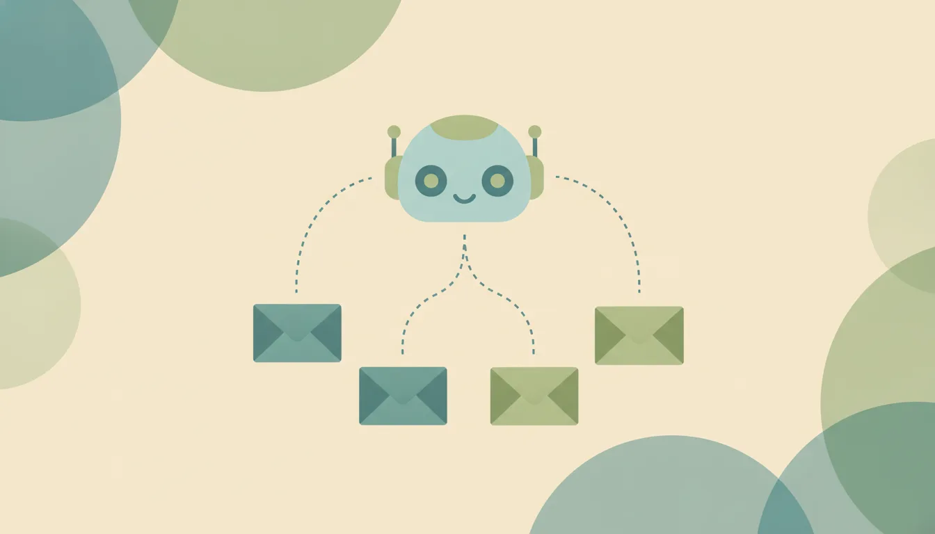 Gmail and Outlook inboxes from several accounts reaching one Grok Bot through Carly