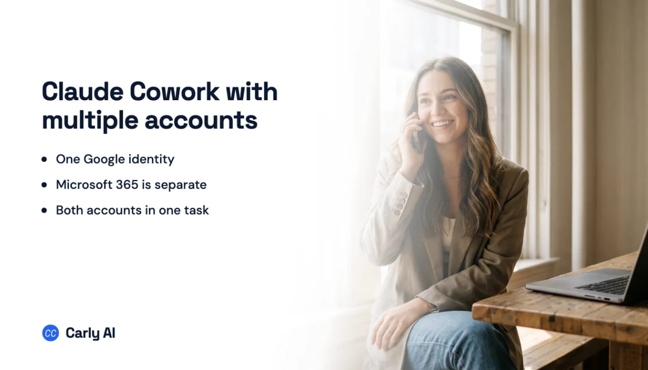 Claude Cowork connected to work and personal accounts through one connector