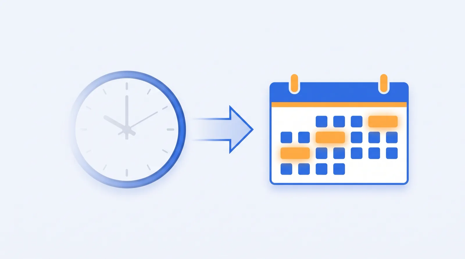A calendar app window with a closed sign hanging on it, next to a moving box of calendar features being carried to a new tool
