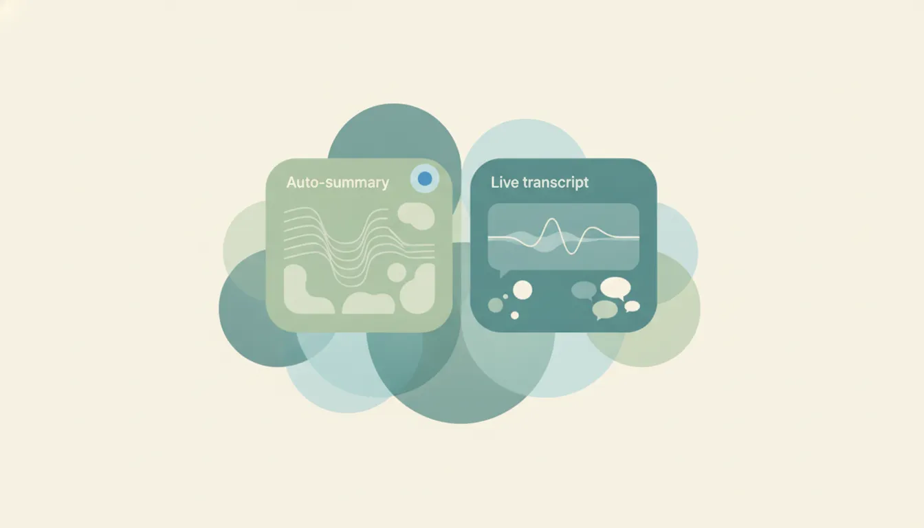 A Fathom icon and an Otter.ai icon side by side, representing a comparison between the two AI meeting notetakers