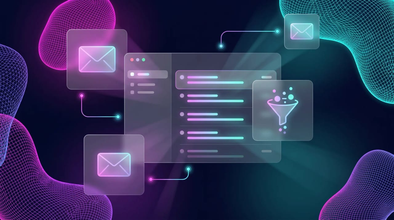 Gmelius logo surrounded by alternative shared inbox and Gmail collaboration tool icons floating above an inbox view