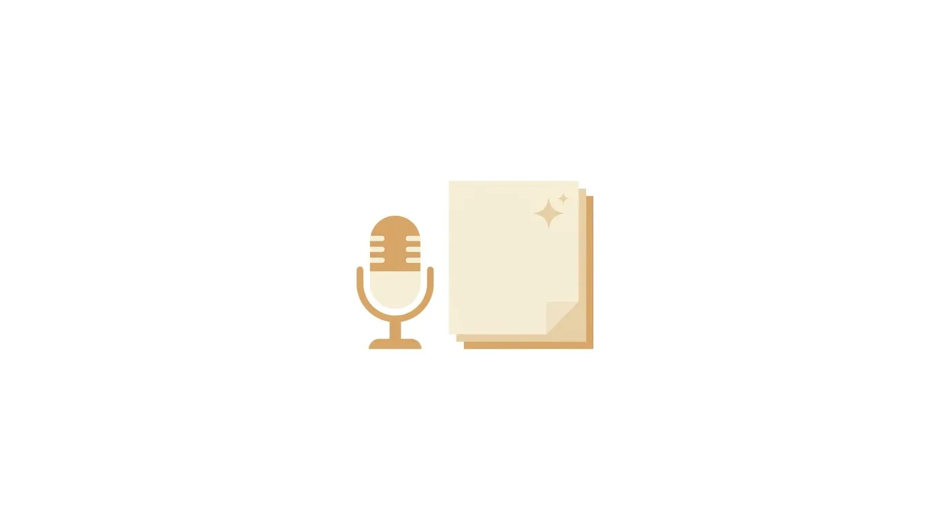 A minimal AI meeting-notes interface surrounded by icons for alternative notetaker apps
