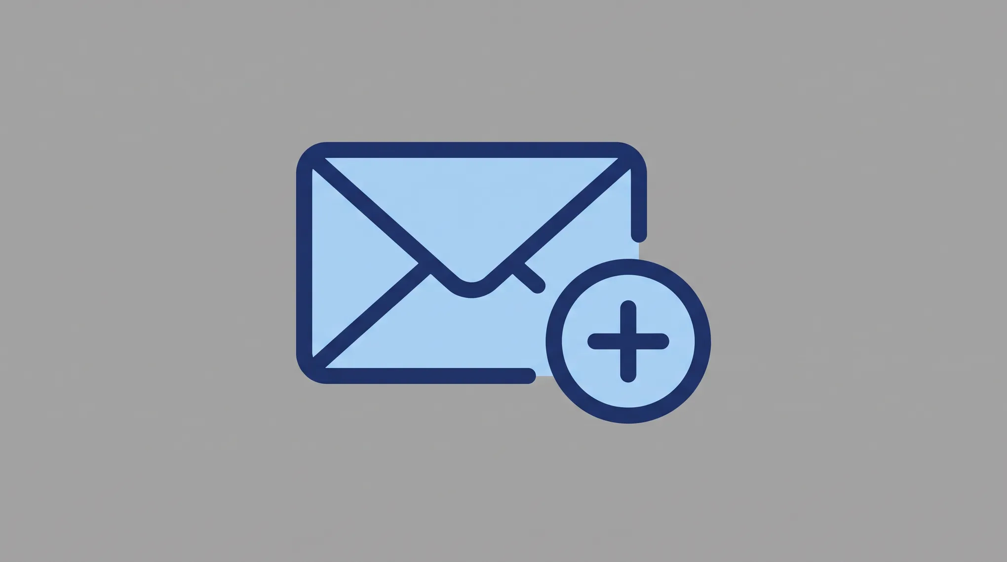 Outlook inbox illustration with logos of Gmail, Yahoo, iCloud, and Exchange flowing into a single unified mailbox