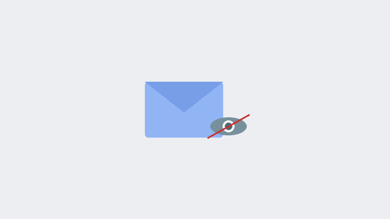 Gmail compose window highlighting the BCC field with hidden-recipient icons in a privacy-focused layout
