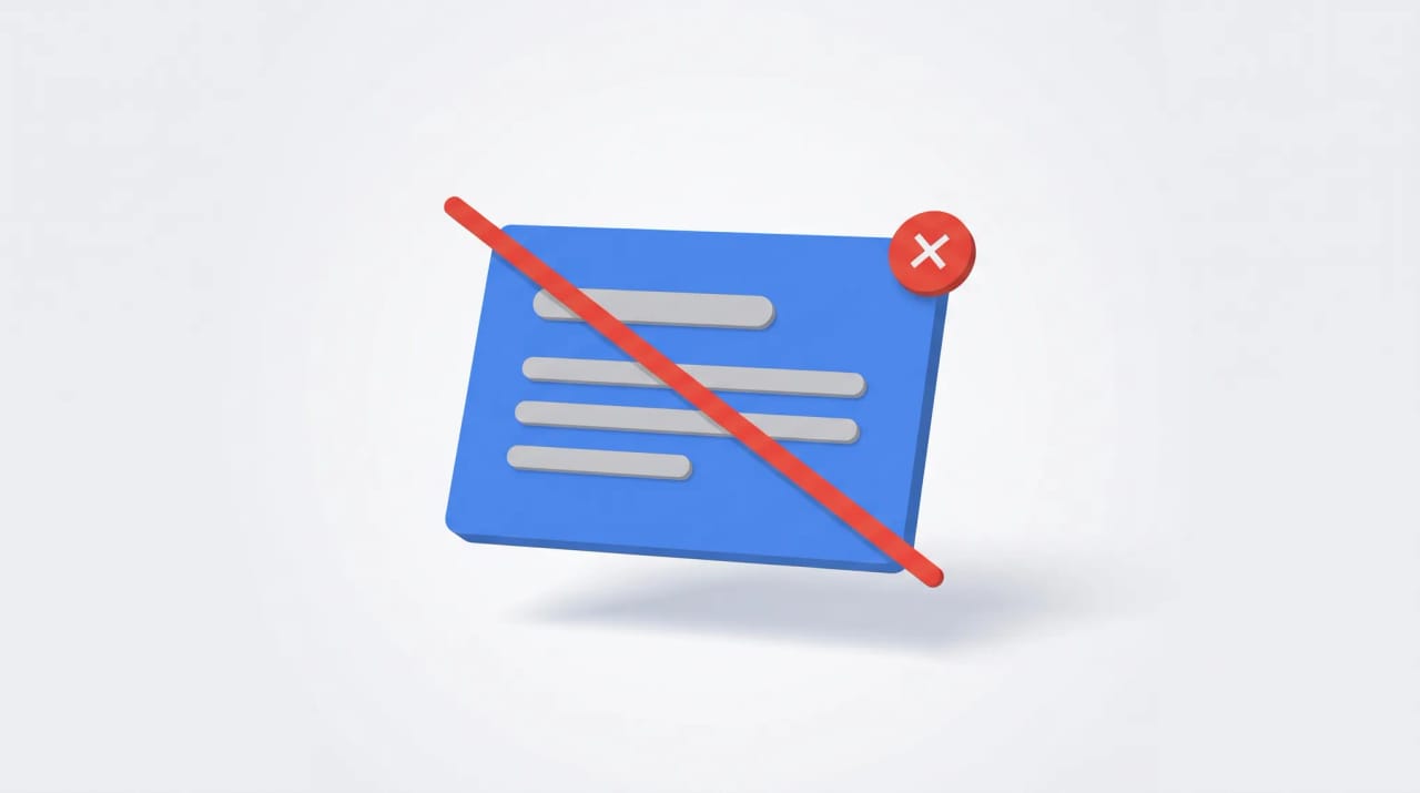 Google Calendar event card with a red cancel ribbon and a notification email going out to attendees