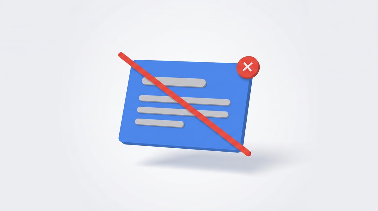 Google Calendar event card with a red cancel ribbon and a notification email going out to attendees
