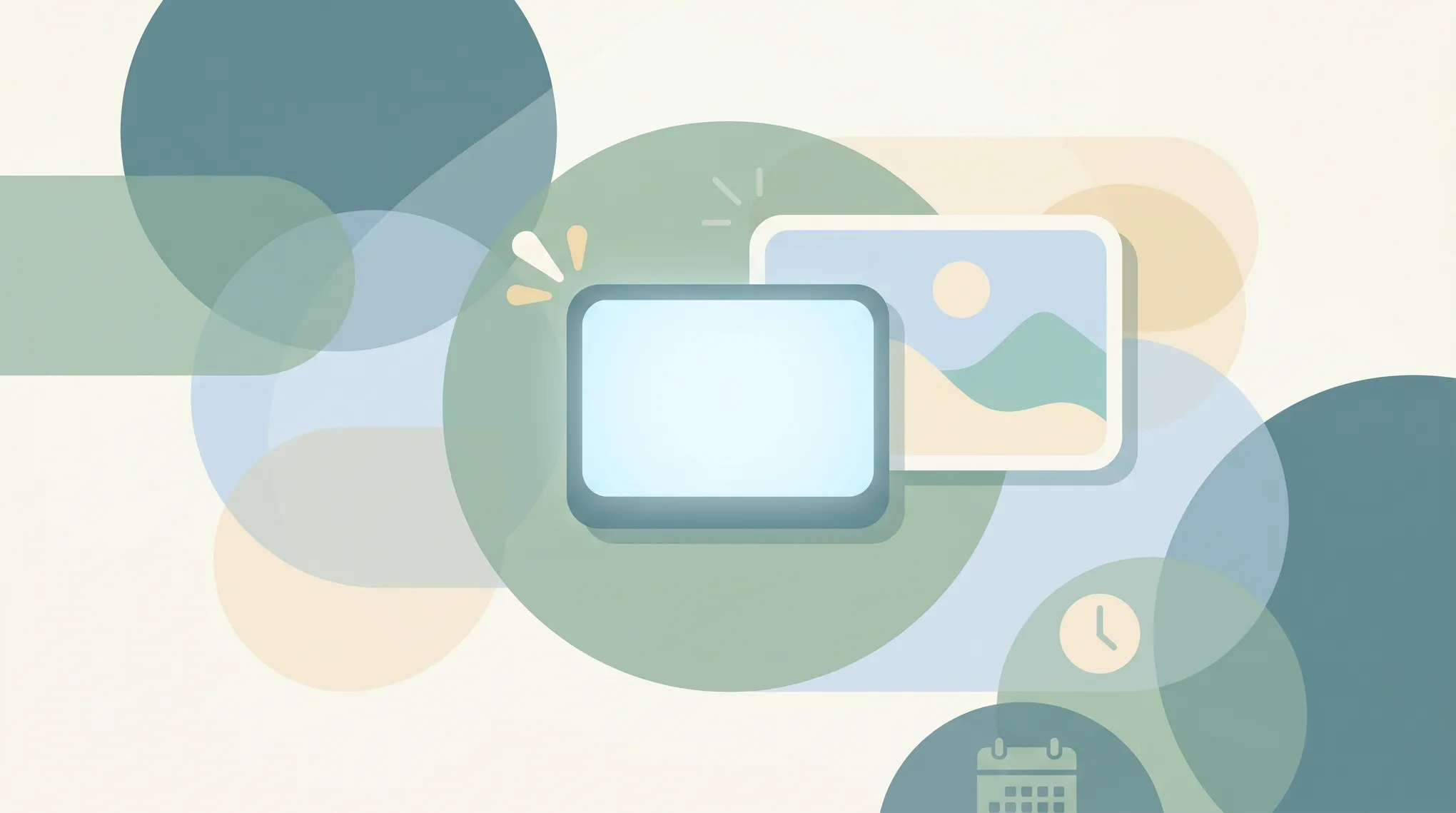 A video tile with a person in front of a swappable scenic backdrop, representing changing the background in Microsoft Teams
