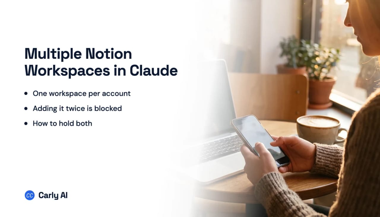 Several Notion workspaces reaching a single Claude assistant