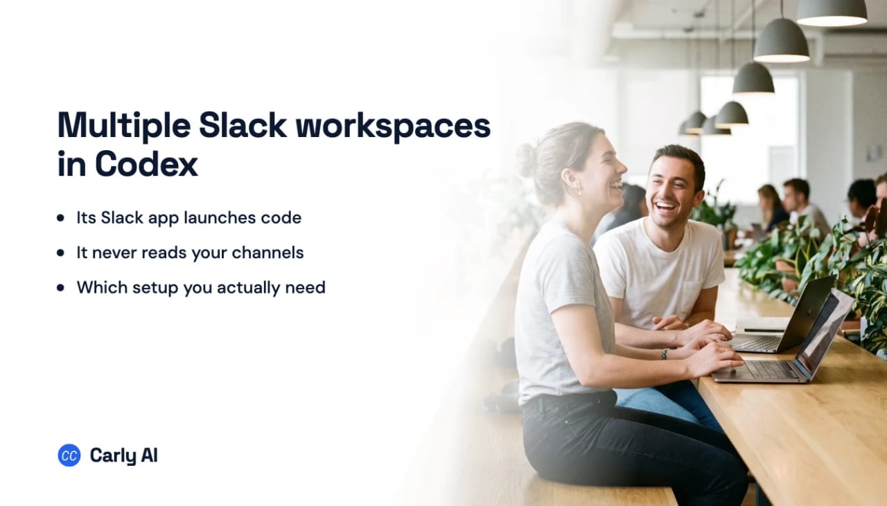 Several Slack workspaces reaching OpenAI Codex through a single MCP server