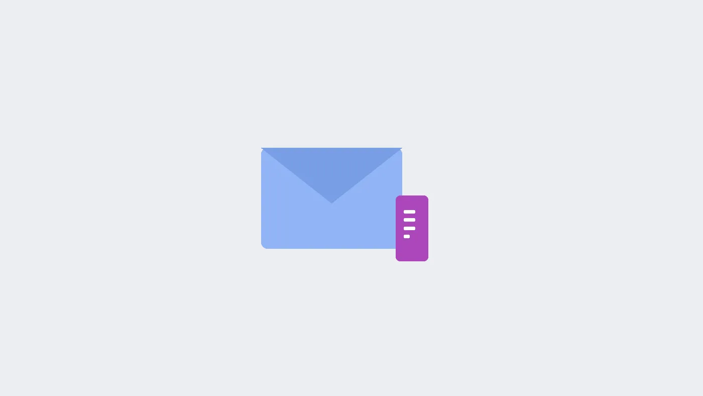 Gmail compose window with a template panel open showing reusable email drafts ready to insert
