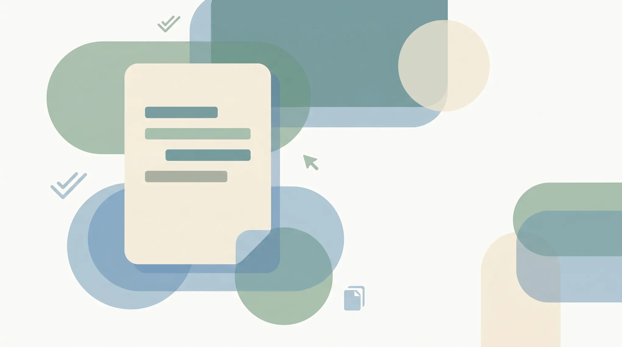 Illustration of a Google Docs page showing a paragraph with the first line flush left and indented hanging lines below