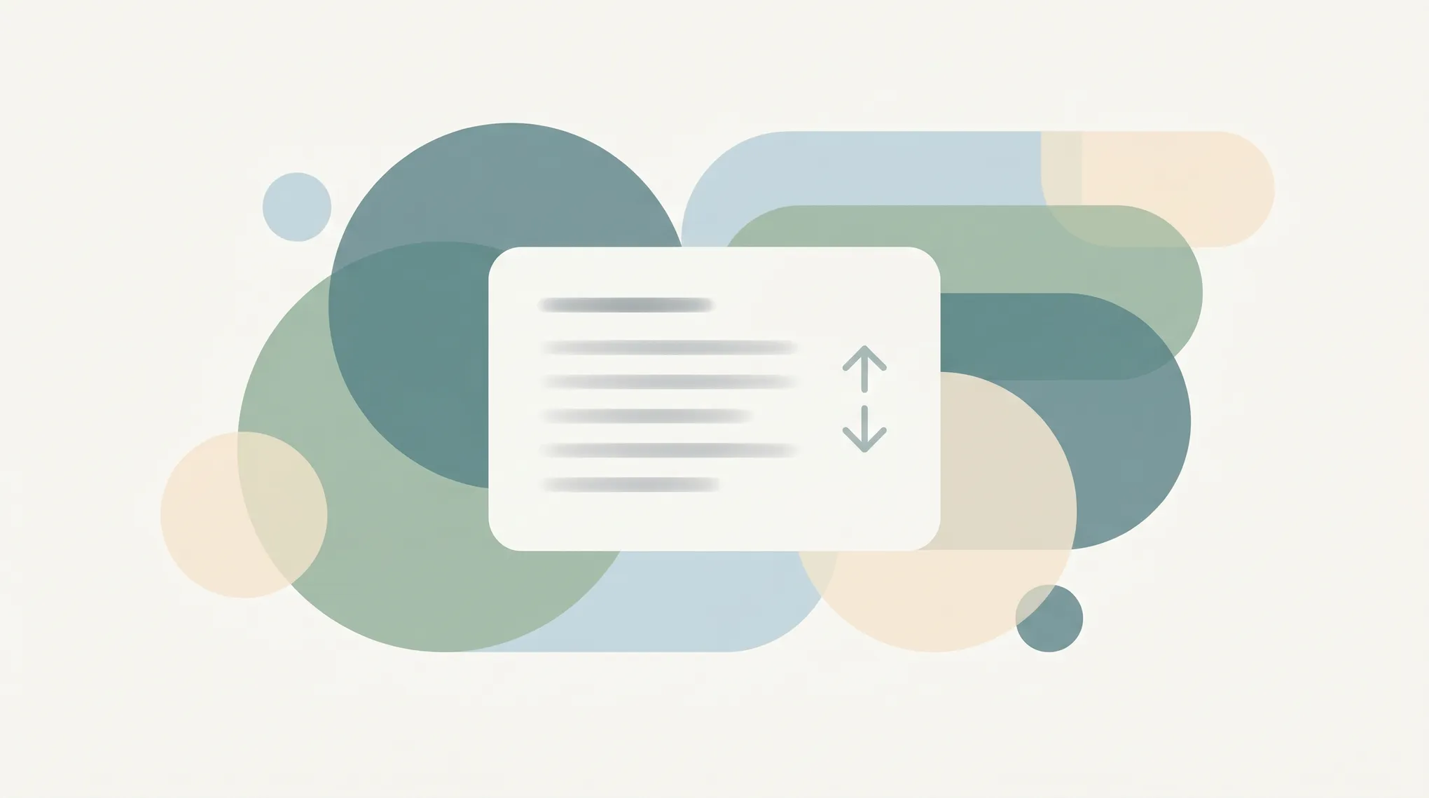 Google Docs illustration with a line-spacing icon expanding the gap between text rows on a document page