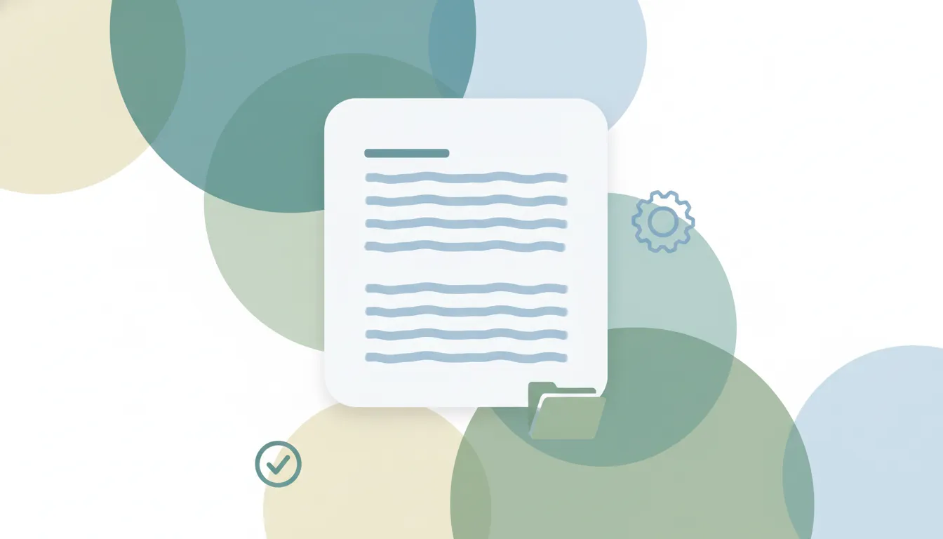 A document page with evenly spaced lines and generous gaps between them