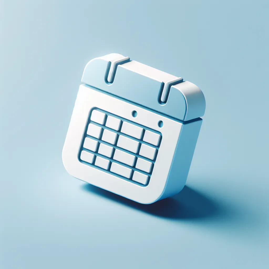 Illustration of a Google Calendar with a share link icon connecting to teammate avatars receiving access permissions