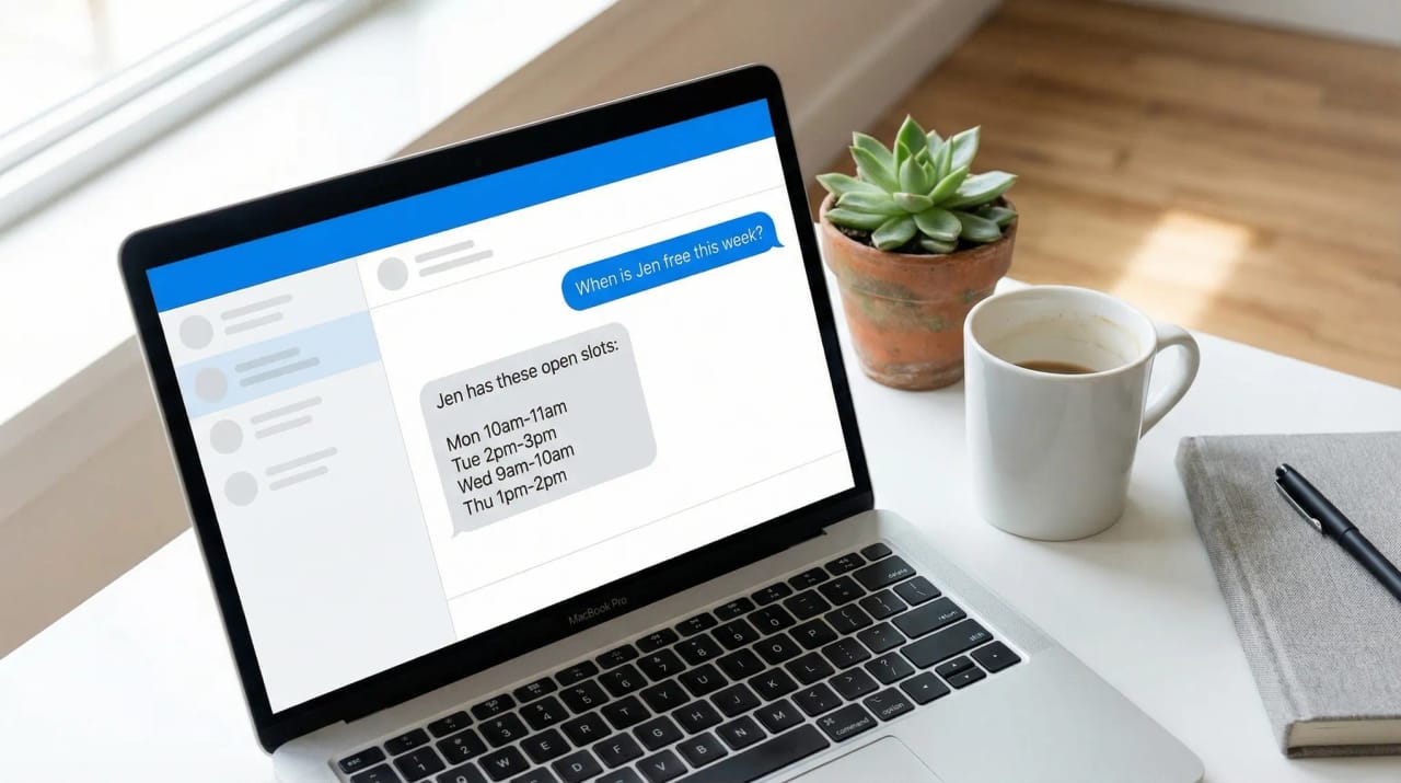 How to Use Chat with Cal to Manage Your Executive's Calendar