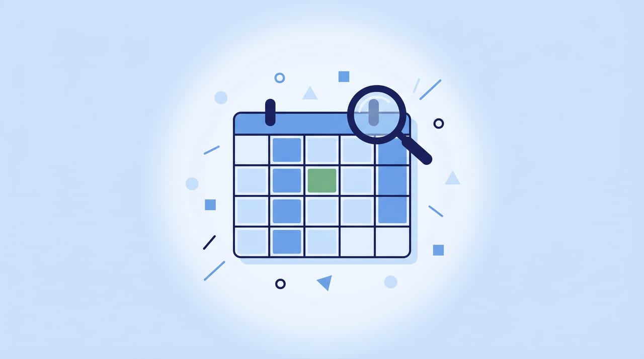 Outlook scheduling assistant grid showing attendee availability bars and a highlighted meeting slot across multiple calendars