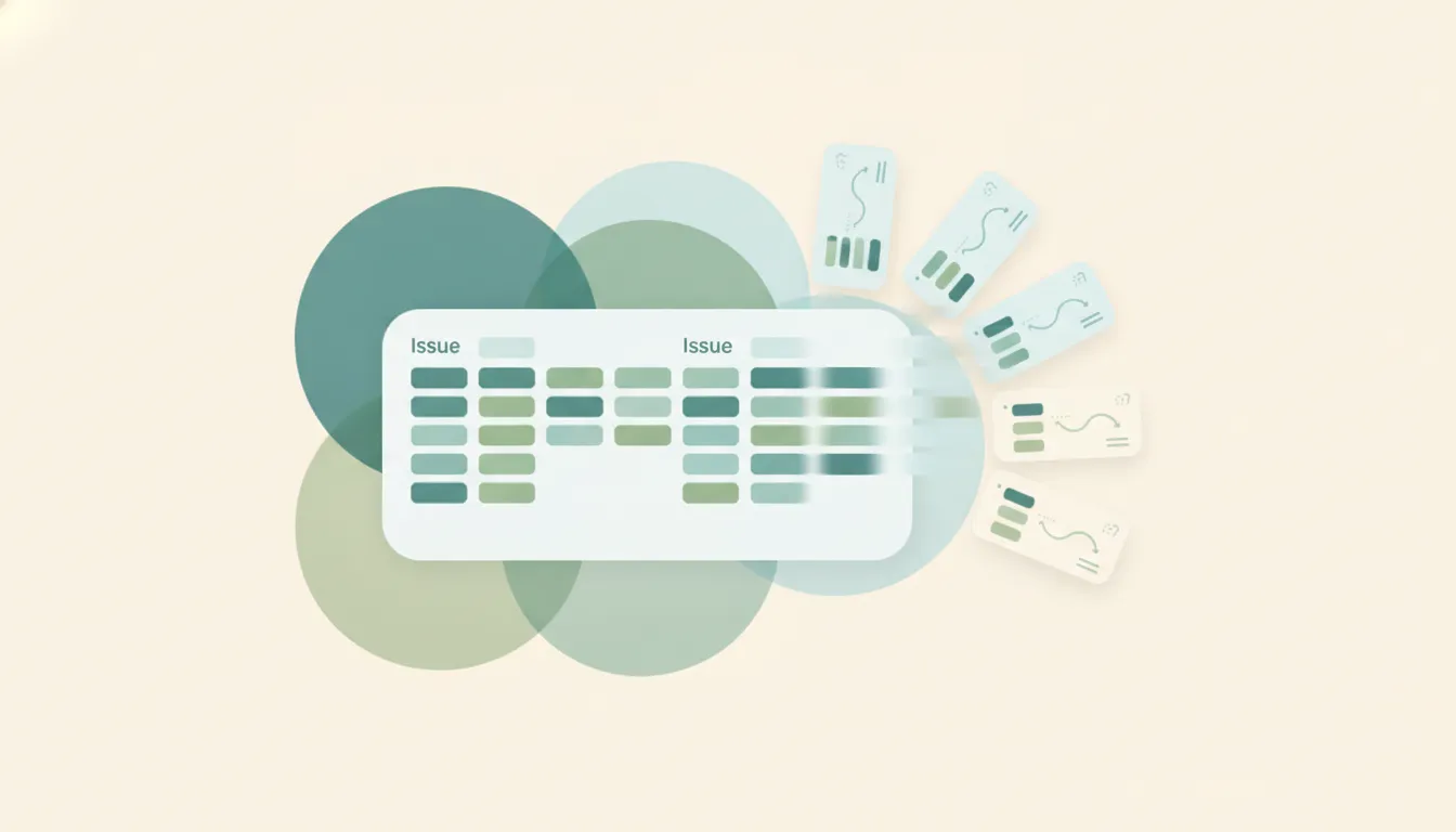 Illustration of a Jira board dissolving into simpler alternative project-management app icons arranged alongside