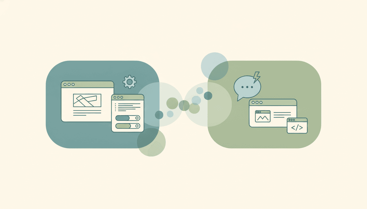 A Manus icon and a ChatGPT agent icon side by side, representing a comparison between the two tools