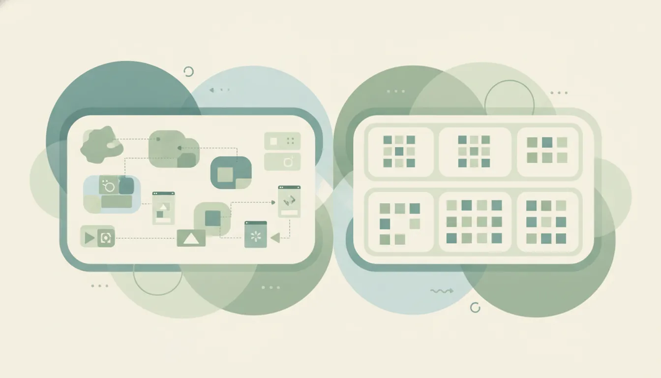 A Miro icon and a Mural icon side by side, representing a comparison between the two tools