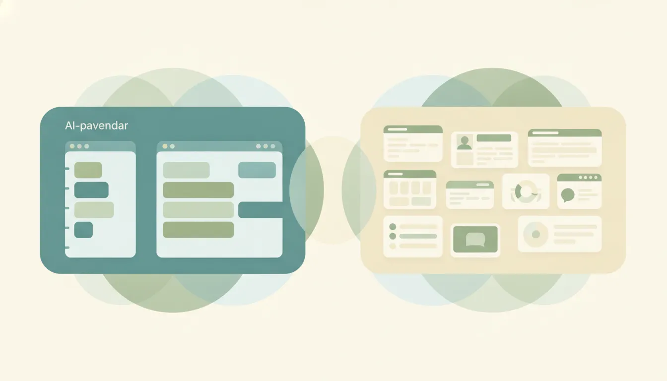 A Motion icon and a ClickUp icon side by side, representing a comparison between the two tools