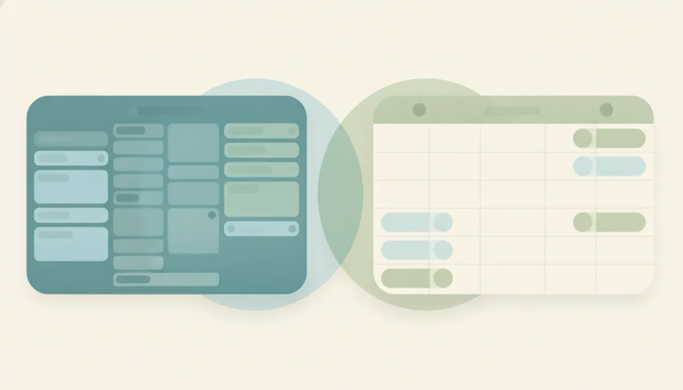 A Motion icon and a Reclaim.ai icon side by side, representing a comparison between the two AI calendar apps