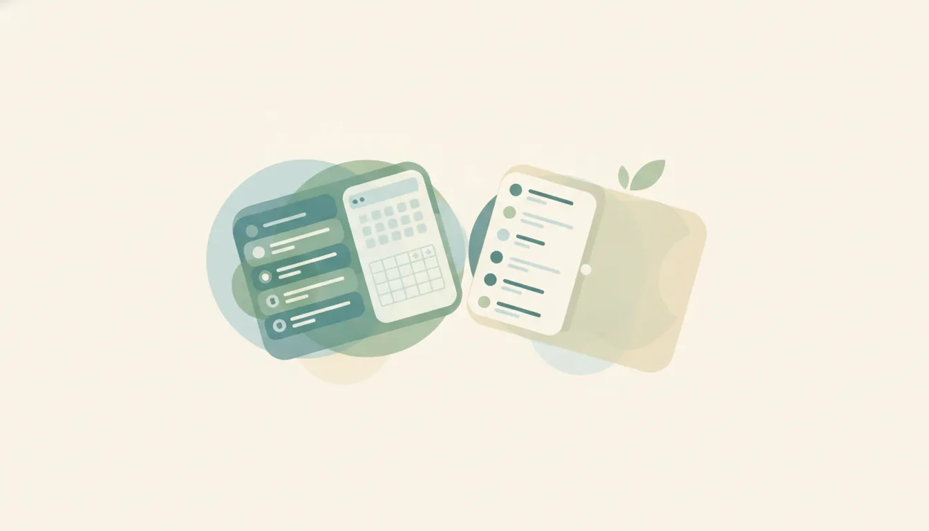 An Outlook icon and an Apple Mail icon side by side, representing a comparison between the two email clients