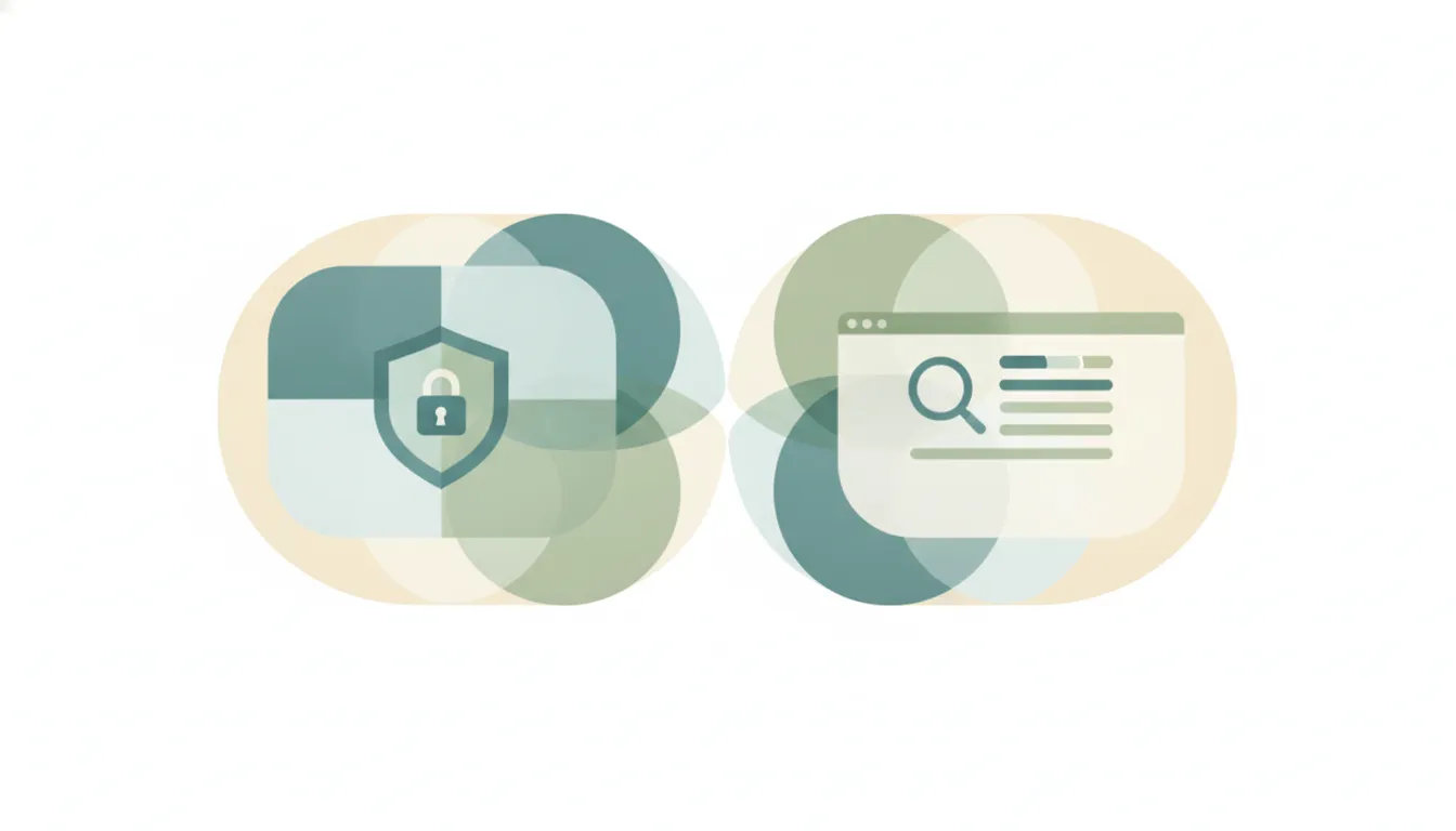 A Proton Mail icon and a Gmail icon side by side, representing a comparison between the two email services