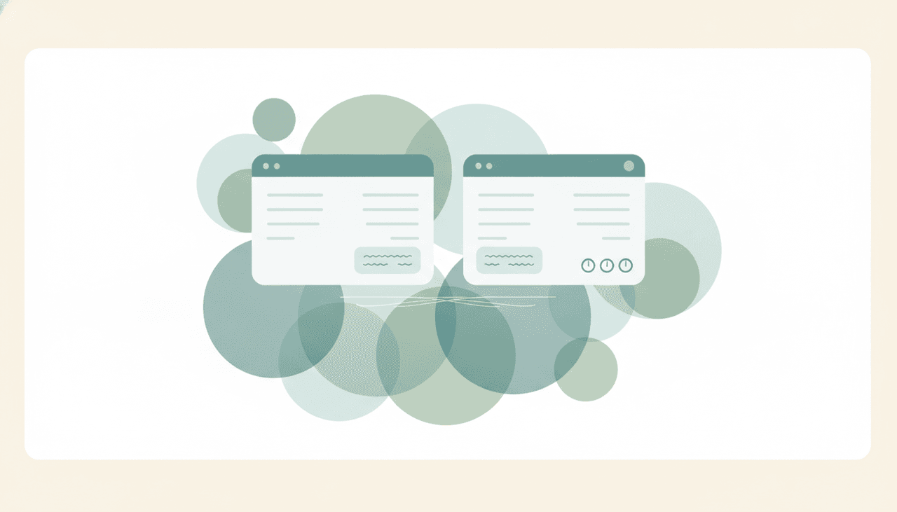 A Serif icon and a Jace icon side by side, representing a comparison between the two tools