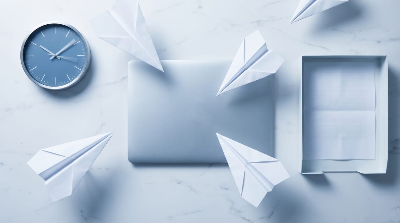 Superhuman email client logo with a question mark over it, signaling a company change