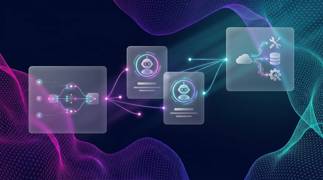 Grid of AI task automation app icons arranged around a checklist representing Tasklet.ai alternatives