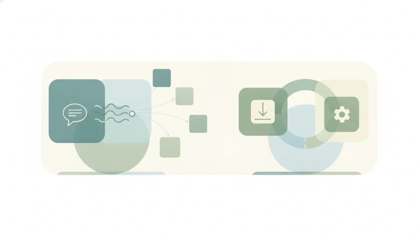A Tasklet icon and a Zapier icon side by side, representing a comparison between the two tools