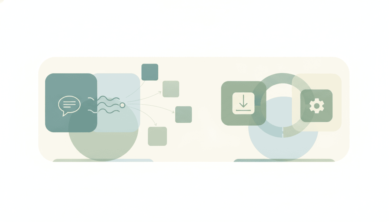 A Tasklet icon and a Zapier icon side by side, representing a comparison between the two tools